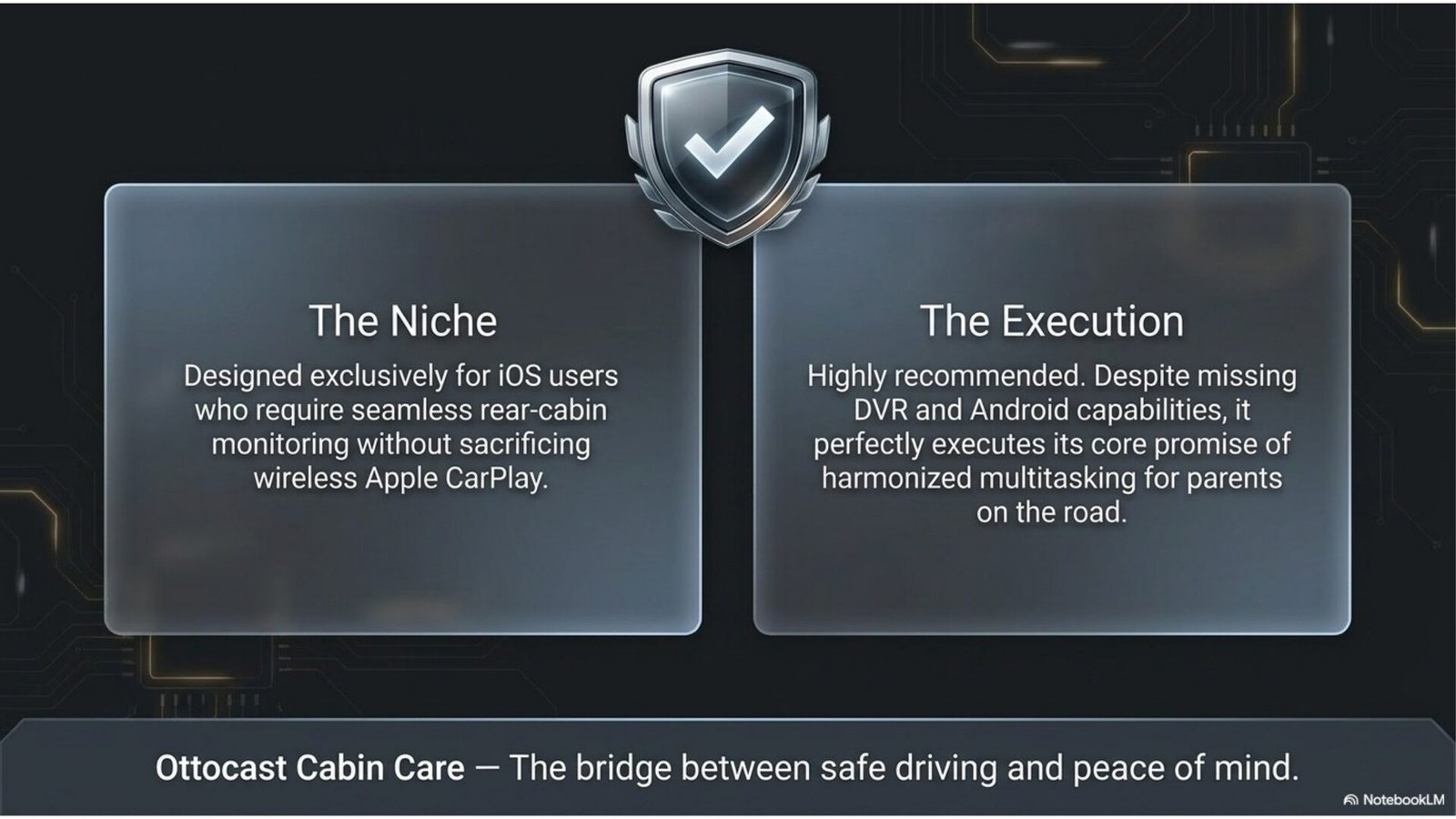 Ottocast Cabin Care verdict: niche but well-executed bridge between safe driving and peace of mind